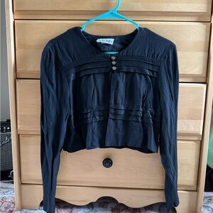 MENU Button blouse